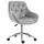 Buy Vinsetto Home Office Chair Velvet Ergonomic Computer Chair Comfy Desk Chair with Adjustable Height, Arm and Back Support, Grey from Furnituretta