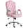 Buy Vinsetto Velvet-Feel Work Chair, with Diamante Back - Pink from Furnituretta