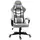Buy Vinsetto Gaming Chair, Computer Desk Chair with Lumbar Support, Faux Leather Racing Chair with Headrest and Swivel Wheels for Home Office, Grey White from Furnituretta