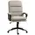 Buy Vinsetto Office Chair, PU Leather Computer Desk Chair Office Chair with Adjustable Height and Swivel Rolling Wheels for Work Study, Light Grey from Furnituretta