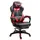 Buy Vinsetto Computer Gaming Chair, Racing Desk Chair with Lumbar Support and Footrest, PU Leather Gamer Chair with Headrest and Swivel Wheels for Home, Red from Furnituretta