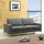 Buy Modern Grey 3-Seater Sofa: Family-Sized Comfort from Furnituretta