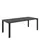 Buy Brentford Matt Black Ceramic Dining Table – 6-Seater with Powder-Coated Steel Base from Furnituretta