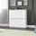 Buy York Matt White 2 Drawer Shoe Cabinet – Compact & Stylish Storage from Furnituretta