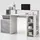 Buy Ripon Computer Desk with Hutch – White & Concrete Grey Finish from Furnituretta