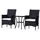 Buy Outsunny Garden Outdoor Rattan Furniture Bistro Set 3 PCs from Furnituretta