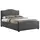Buy Brunswick Ottoman Storage King Size Bed Grey, Colour: Grey, Size: 5ft/King , Item Width: 160 from Furnituretta
