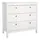Buy Madrid Chest of 3 Drawers – White Finish from Furnituretta