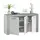 Buy Ramsey White and Grey Sideboard Cabinet – Alpine White & Concrete Grey Finish from Furnituretta