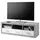 Buy Sefron Large TV Cabinet – White Gloss & Stone Grey Finish with 3 Drawers – 147 cm Wide from Furnituretta
