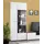 Buy Talbot Modern Tall Wide 2 Door Showcase Display Cabinet in White Gloss from Furnituretta