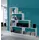 Buy Modern Bookcase – White Soft Gloss Finish with Wide Shelving from Furnituretta