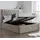 Buy Wilson Grey Fabric Ottoman Bed – Gas Lift Storage Frame in Double, Colour: Grey, Size: Double (4ft6), Item Width: 145, 2 from Furnituretta