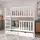 Buy Wooden Bunk Bed David with Storage, Colour: White Matt, Mattresses: Foam/Bonnell Mattresses from Furnituretta
