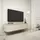 Buy Moro Floating TV Cabinet White 135cm, Colour: White, Item Width: 135, 2 from Furnituretta