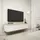 Buy Moro Floating TV Cabinet White 135cm, Colour: White, Item Width: 135 from Furnituretta