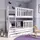 Buy Wooden Bunk Bed Emily with Trundle and Storage White Matt, Colour: White Matt, Mattresses: Without Mattresses from Furnituretta