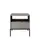 Buy Nova Bedside Cabinet Table Grey Matt 54cm, Colour: Grey Matt, Item Width: 54 from Furnituretta