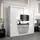 Buy Elypse Sliding Door Wardrobe White 180cm, Colour: White, Item Width: 180 from Furnituretta