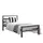 Buy City Block Grey Single Bed, Colour: Grey, Size: 3ft/Single, Item Width: 96 from Furnituretta