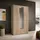 Buy Karl Hinged Door Wardrobe White – Compact Storage with Mirrored Door, Colour: White, Item Width: 120, 2 from Furnituretta