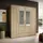 Buy Vesala Wardrobe – White Matt Finish with Mirrored Doors (180 cm), Colour: White, 3 from Furnituretta