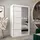 Buy Verona 02 Sliding Door Wardrobe White 120cm, Colour: White, Item Width: 120 from Furnituretta
