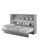 Buy BC-05 Horizontal Wall Bed Concept Grey Matt 120cm, Colour: Grey Matt, Size: 120 x 200cm from Furnituretta