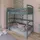 Buy Mia Wooden Loft Bed Grey, Colour: Grey, Mattresses: Foam Mattress from Furnituretta