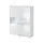 Buy Toledo 42 Sideboard Display Cabinet White, Colour: White, Item Width: 122 from Furnituretta