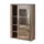 Buy Larona 44 Sideboard Display Cabinet Oak Satin, Colour: Oak Satin, Item Width: 100 from Furnituretta