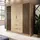 Buy Nelly Hinged Door Wardrobe Oak Artisan 206cm, Colour: Oak Artisan, Item Width: 206 from Furnituretta