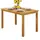 Buy Hamra Dining Table – Solid Rubberwood in Natural Oak (120 cm) from Furnituretta