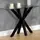 Buy Langley Gloss Console Table Black, Colour: Black from Furnituretta