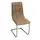 Buy Olivia PU Chairs Chrome & Brown, Colour: Brown from Furnituretta