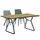 Buy Waterloo Dining Table Natural & Black from Furnituretta