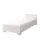 Buy Omega OM-36 Single Bed White Matt, Colour: White Matt, Size: 90 x 200cm from Furnituretta