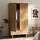 Buy Tipton Artisan Oak Effect 2 Door 2 Drawer Double Wardrobe from Furnituretta