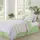 Buy Striped Cotton Duvet Cover Set Double – Green | 100% Cotton Comfort, Colour: Green, Size: Double from Furnituretta