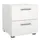 Buy Pepe Bedside Table – 2 Drawers in White | Sleek & Durable Bedroom Storage from Furnituretta