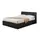 Buy Fusion Storage PU Single Bed Black, Colour: Black, Size: Single from Furnituretta