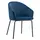 Buy Hamburg Velvet Chair: Modern Elegance for Your Dining Room, Colour: Blue from Furnituretta