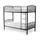 Buy Montreal Bunk Bed Black: Maximize Space & Create a Fun Zone, Colour: Black from Furnituretta