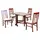 Buy Liverpool Mahogany Dining Set: Timeless Beauty & Comfort from Furnituretta