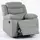 Buy Turin Recliner Fabric 1 Seater Grey from Furnituretta