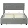 Buy HOMCOM King Size Ottoman Bed Frame Grey with Front Drawer, Colour: Grey, Size: King Size from Furnituretta