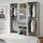 Buy Goole Large Concrete Grey and White Open-Door Wardrobe: A Stylish and Spacious Choice from Furnituretta