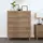 Buy Bordeaux 6 Drawer Chest in Oak | Modern Rattan Bedroom Storage from Furnituretta