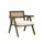Buy Arizona Smoked Ecru Chair | Contemporary Accent Armchair from Furnituretta
