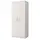 Buy Omega OM-06 Hinged Wardrobe 80cm, Colour: White Matt, Carcass: White Matt, Item Width: 80 from Furnituretta